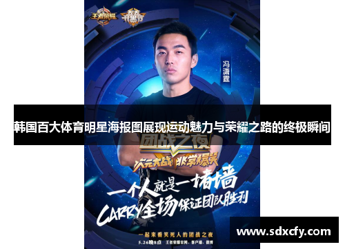 韩国百大体育明星海报图展现运动魅力与荣耀之路的终极瞬间